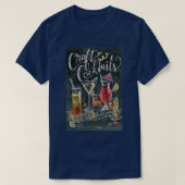 Bartender Cocktails T-shirt (Design voorkant)