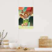 Bartender Dog: Neon Bar & Cocktail Mixology Poster (Keuken)