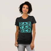 Bartender, drank dispenser t-shirt (Voorkant volledig)