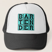 Bartender, drank dispenser trucker pet (Voorkant)