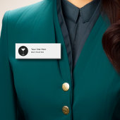 Bartender Eenvoudige Moderne Personeelsnaam Tags