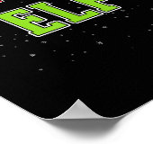 Bartender Elf Christmas Family Matching Group Xmas Poster (Hoek)