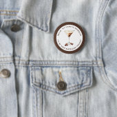 Bartender Espresso Martini Cocktail Event Ronde Button 5,7 Cm (In situ)