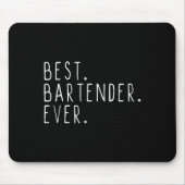 Bartender Ever Cool Grappig Bartending Gift Kerstm Muismat (Voorkant)