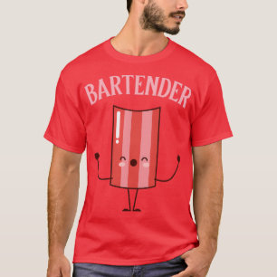 Bartender Flexing T-shirt