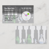 Bartender Freelancer Uniek Design Visitekaartje (Voorkant / Achterkant)