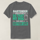 Bartender Funny 28 T-shirt (Design voorkant)