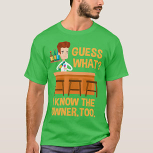 Bartender Funny 6 T-shirt