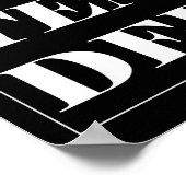 Bartender Funny Bartender Mixoloog Poster (Hoek)