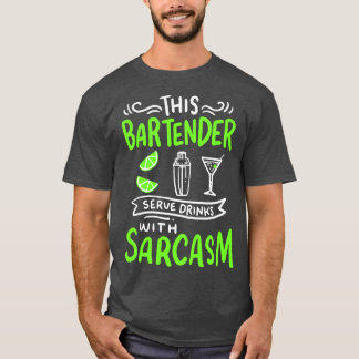 Bartender Funny Bartender T-shirt