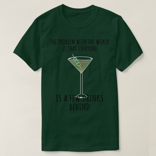 Bartender Funny Gezegde 13 T-shirt (Design voorkant)