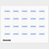 Bartender Gezegde Ronde Sticker (Vel)