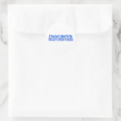 Bartender Gezegde Ronde Sticker (Tas)