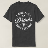 Bartender grappig dat ik gemengde trinks heb over t-shirt (Design voorkant)