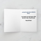 Bartender Grappige Verjaardag Kaart (Binnen)