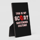 Bartender Halloween Fotoplaat (Zijkant)