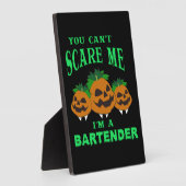 Bartender Halloween Fotoplaat (Zijkant)