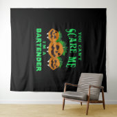 Bartender Halloween Wandkleed (In Situ (horizontaal))