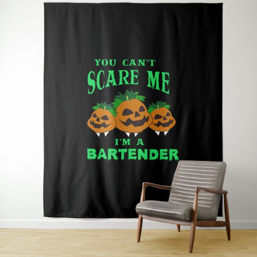 Bartender Halloween Wandkleed (In situ)