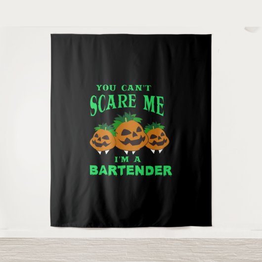 Bartender Halloween Wandkleed (Voorkant)