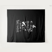 Bartender Halloween Wandkleed (Voorkant (horizontaal))