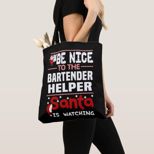 Bartender Helper Tote Bag (Dichtbij)