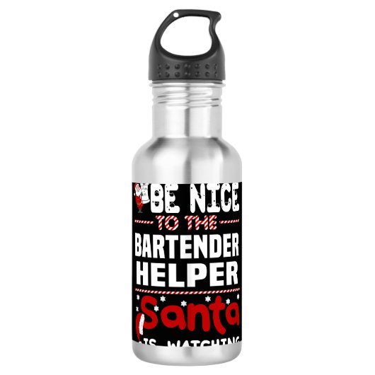 Bartender Helper Waterfles (Voorkant)