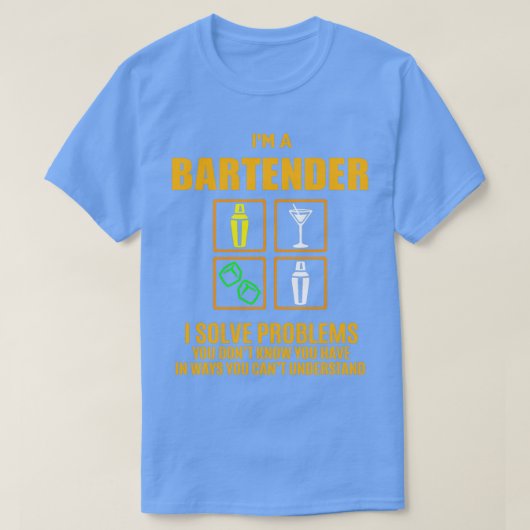 BARTENDER httpsgoogljKvZe6 BARTENDER T-shirt (Design voorkant)