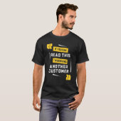 Bartender I Am Serving Another Customer Bartendin T-shirt (Voorkant volledig)