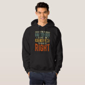 Bartender ik ben altijd goed Bartender Hoodie (Voorkant volledig)