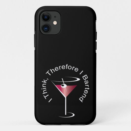 Bartender iPhone Case (Achterkant)