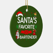 Bartender Keramisch Ornament (Rechts)