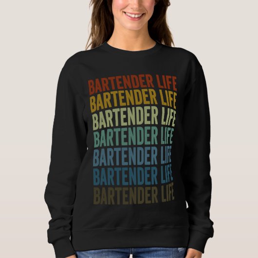 Bartender Life Bartender Bartending Trui (Voorkant)