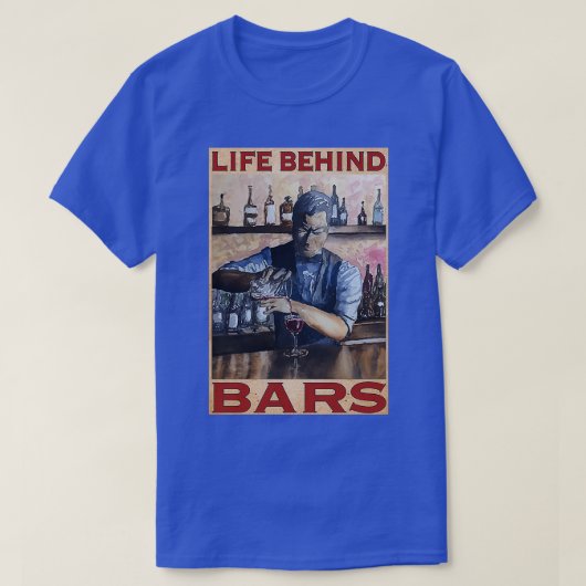 BARTENDER Life Behrendt Bars 1 T-shirt (Design voorkant)
