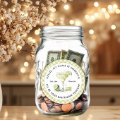 Bartender Margarita cocktail tip pot Ronde Sticker