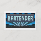 Bartender Marquee Visitekaartje (Achterkant)