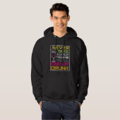 Bartender Mixologist Never Take Advice From Me You Hoodie (Voorkant volledig)