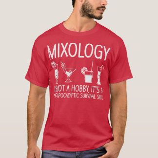 Bartender Mixoloog Cocktails Bar-Drinken T-shirt