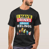 Bartender Mixoloog ik heb gemengde Drinken over ko T-shirt (Voorkant)