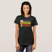 Bartender Mixoloog Ik Maak Dronken Mensen T-shirt (Voorkant volledig)