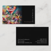 Bartender Mixoloog Visitekaartjes (Voorkant / Achterkant)