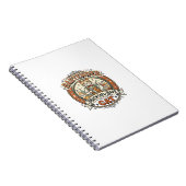 Bartender Mocktail-Veilige Kat Bartender Mocktail- Notitieboek (Rechterzijde)