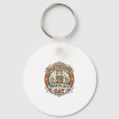 Bartender Mocktail-Veilige Kat Bartender Mocktail- Sleutelhanger (Voorkant)