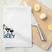 Bartender Monkey Theedoek (Quarter Fold)