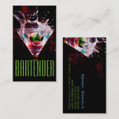 Bartender Nightlife Visitekaartje (Voorkant / Achterkant)