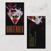 Bartender Nightlife Visitekaartje (Voorkant / Achterkant)