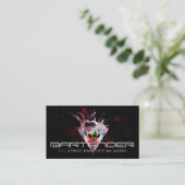 Bartender Nightlife Visitekaartje (Staand voorkant)