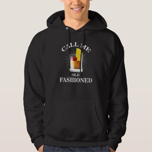 Bartender  noem me Oude Whisky Dri Hoodie (Voorkant)
