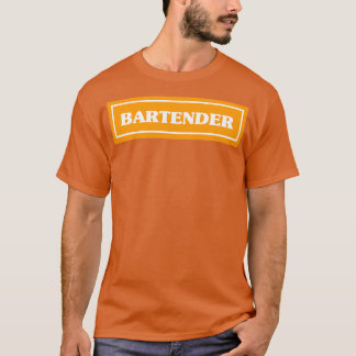 Bartender Oranje T-shirt