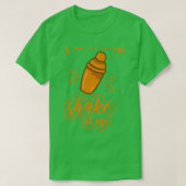 Bartender Party Cocktail Shaker Pun 4 T-shirt (Design voorkant)